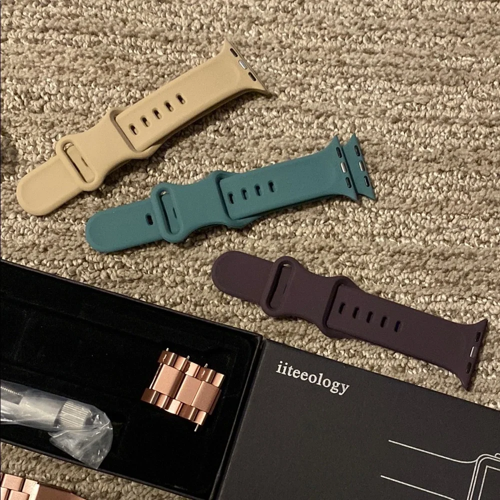 Smart Watch Bands lot + AirPod covers